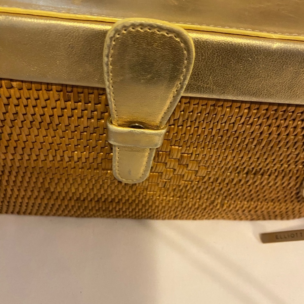 Elliott Lucca Straw Handbag - Picture 3 of 12